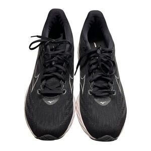 Mizuno Wave Rider 28 Mens Running Shoes Black Grey J1GD2403 11.5 US